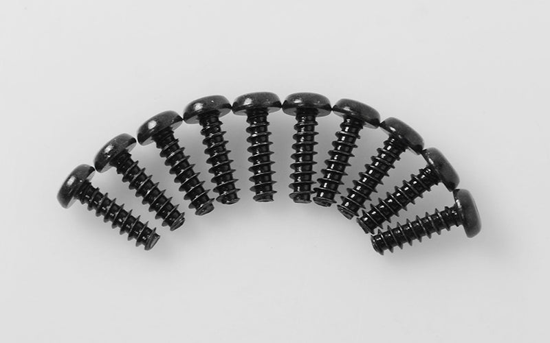 Button Head Self Tapping Screws M3 X 10mm (Black)