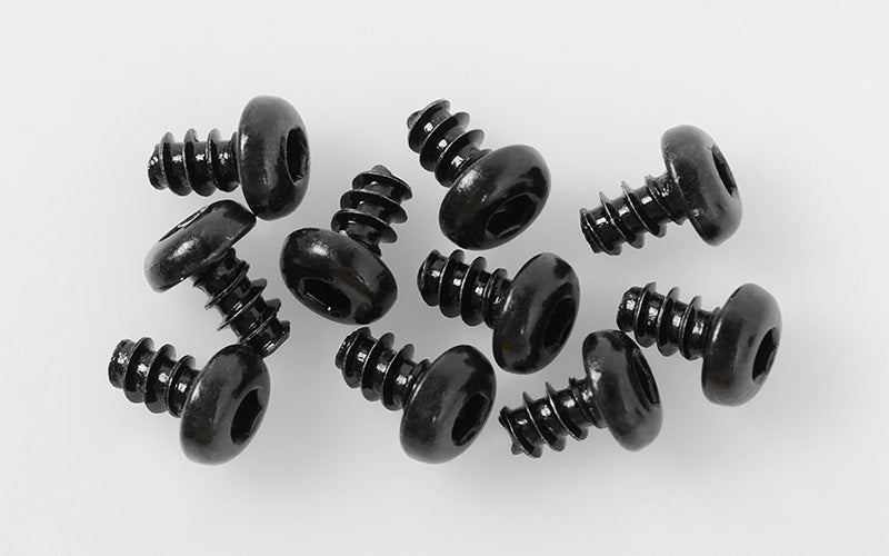 Button Head Self Tapping Screws M3 X 5mm (Black)
