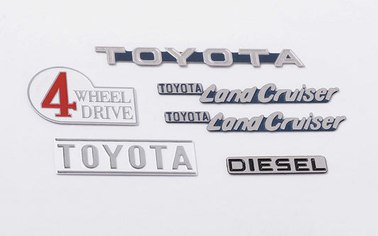Cruiser Body Emblem Set