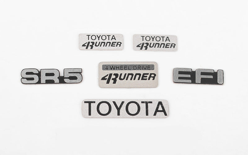 RC4WD 1985 Toyota 4Runner Emblem Set