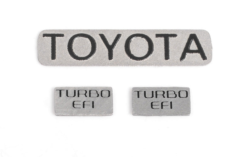 RC4WD 1987 Toyota Xtra Cab Metal Emblems