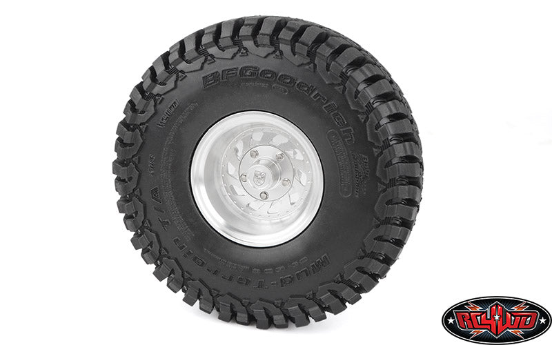 RC4WD BFGoodrich KM3 mounted on 1.55 wheel
