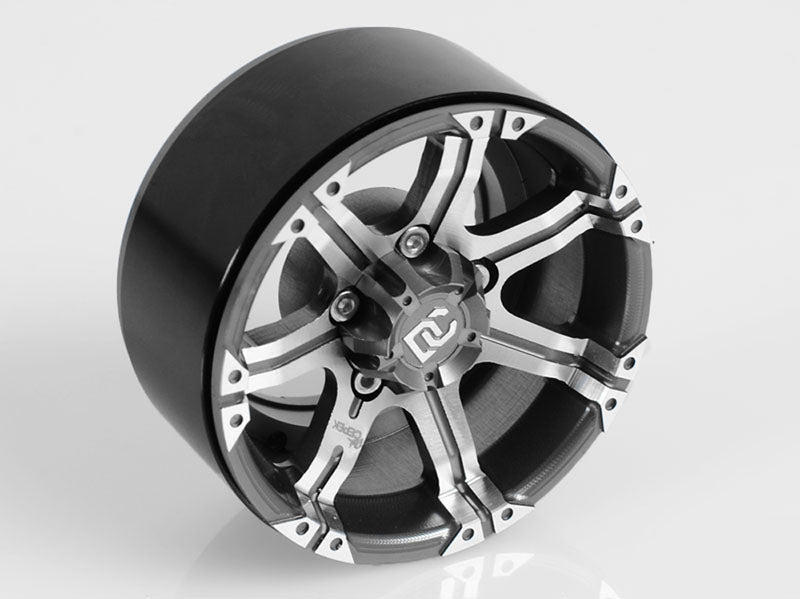 RC4WD Dick Cepek Gun Metal 7 1.9" Internal Beadlock Wheels