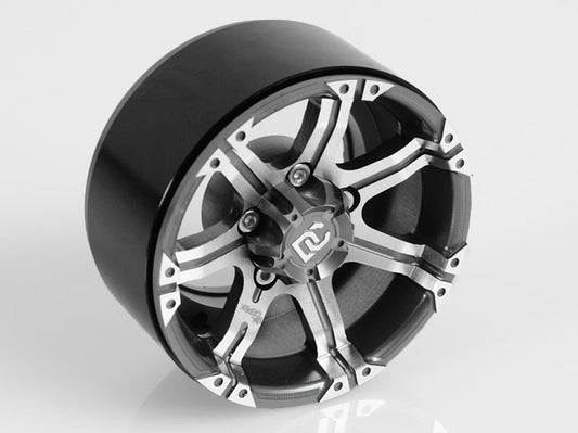 RC4WD Dick Cepek Gun Metal 7 1.9" Internal Beadlock Wheels