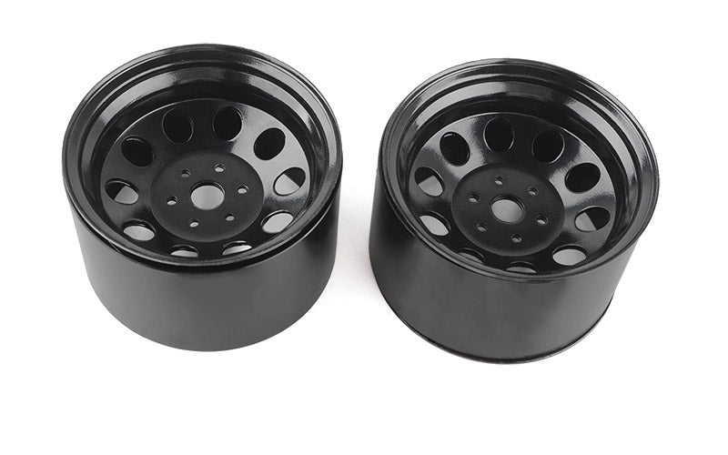 Pro10 40 Series 3.8" Steel Stamped Beadlock Wheel (Black)