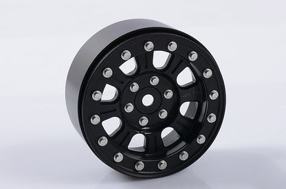RC4WD RACELINE MONSTER 2.2" ALUMINUM BEADLOCK WHEELS – BLACK (4) – Z-W0193