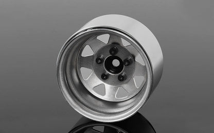 RC4WD 5 Lug Deep Dish Wagon 1.9 Steel Stamped Beadlock Wheels Plain