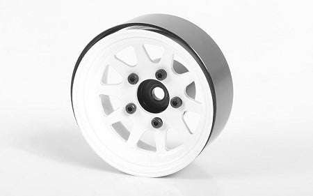 OEM Stamped Steel 1.55" Beadlock Wheels (White)