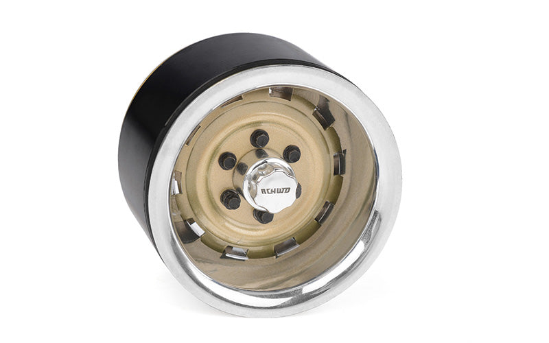 Rally 1.9" Beadlock Wheels (Gold)